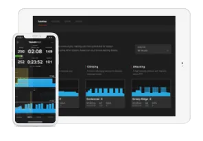 TrainNow on mobile device and tablet