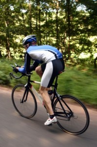 Rider in Aero Position