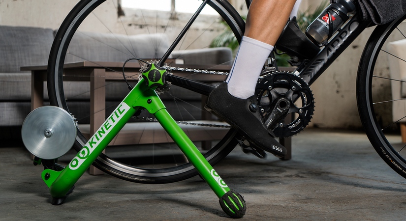 This is the Kurt Kinetic Road Machine is one of the best budget bike trainers for an indoor cycling setup.