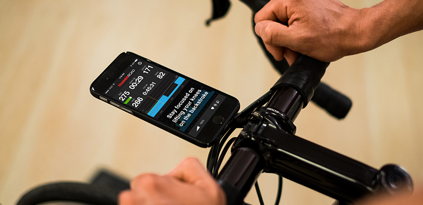 TrainerRoad workouts, including all FTP tests, have workout instructions that display on the screen.