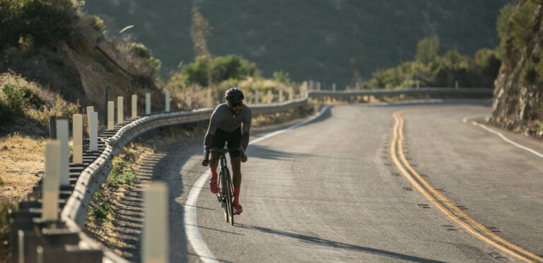 A cyclist trains using information gleaned from their power curve