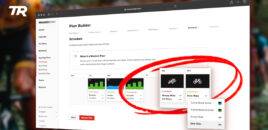 A computer screen showing the new Group and Solo Rides feature of TrainerRoad