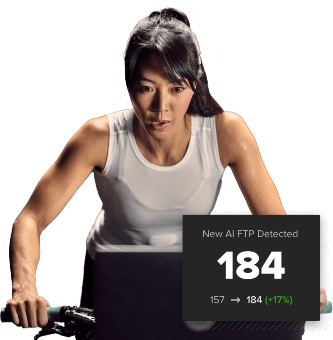 Cyclist with FTP increase detected